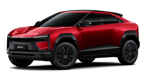 Mahindra BE 6 Tango Red
