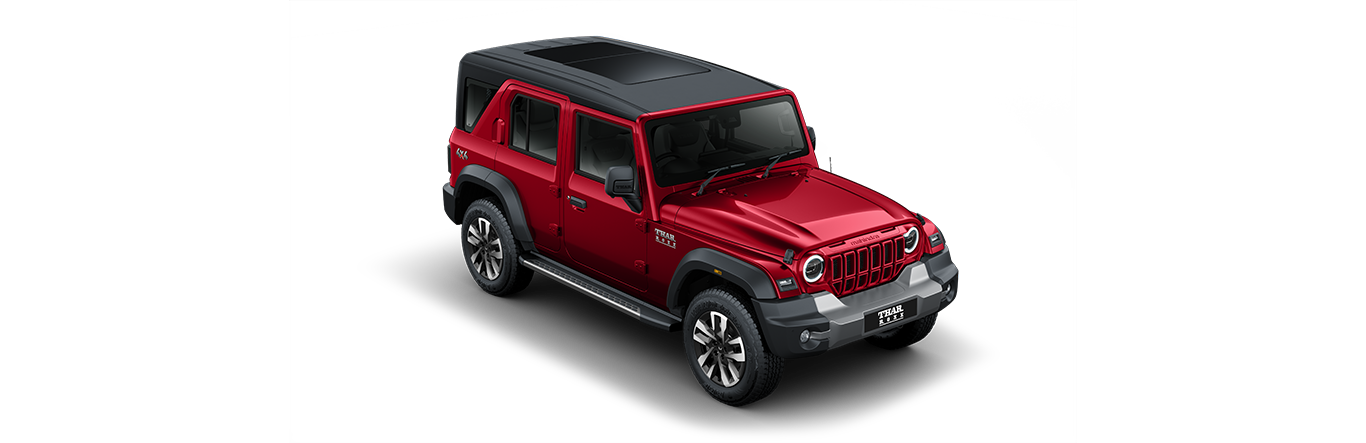 Mahindra Thar ROXX Tango Red