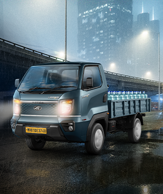 Mahindra Veero flatbed load distribution