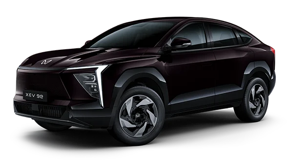 Mahindra XEV 9e Ruby Velvet