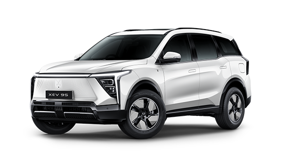Mahindra XEV 9S Everest White