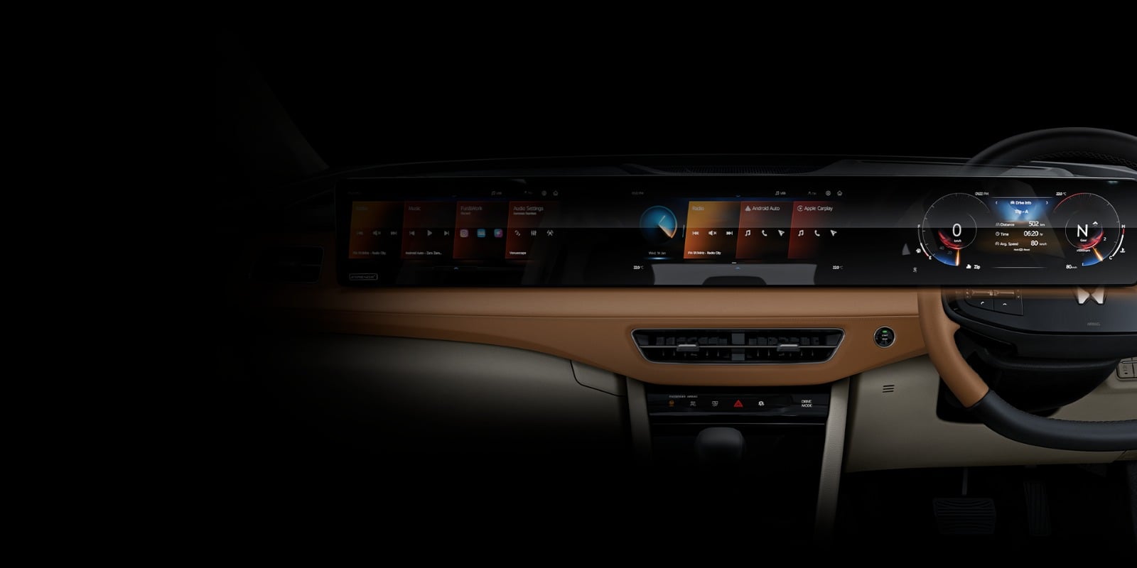 Dual HD Screen Console
